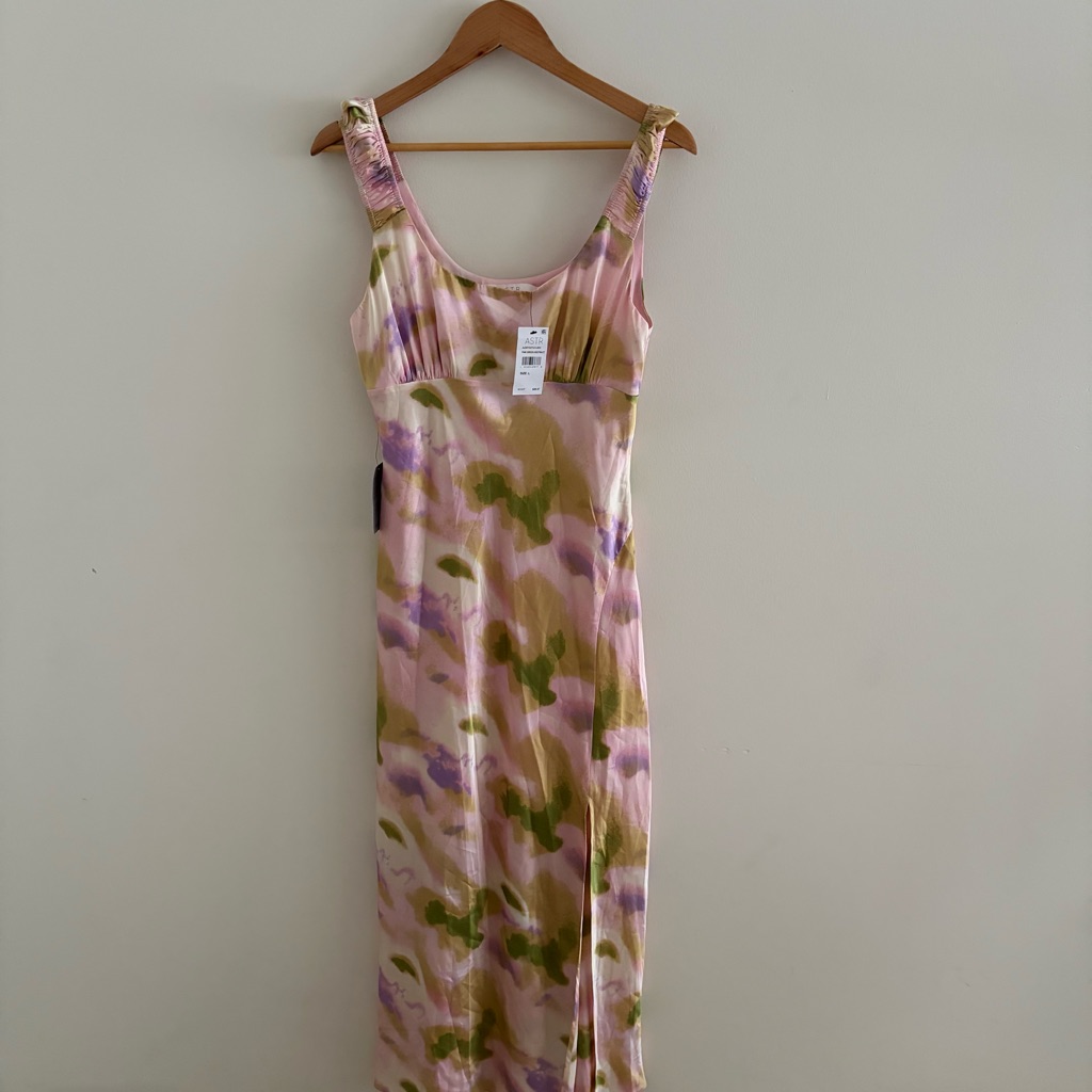 Astr Multicolor Maxi Dress Maxi Dress Nwt